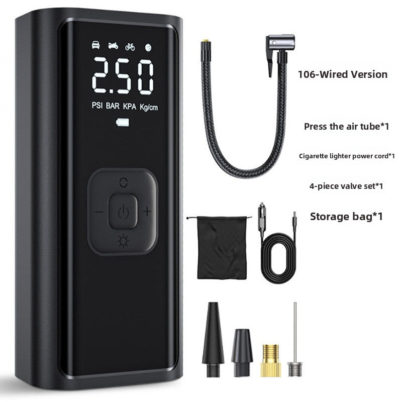 Portable Car Air Pump with Digital Display