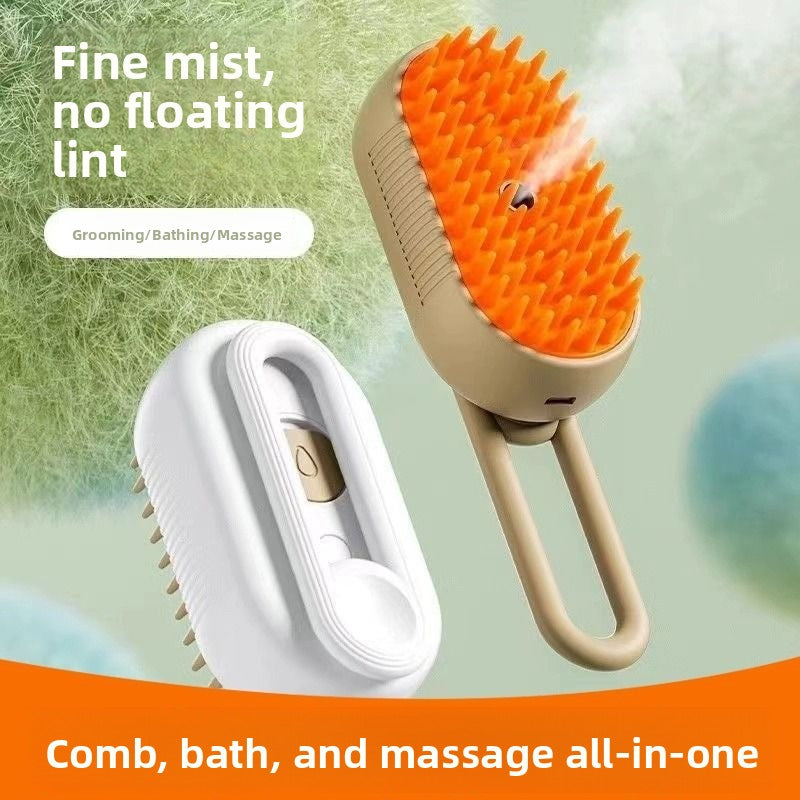Pet Steam Spray Comb for Cats and Dogs