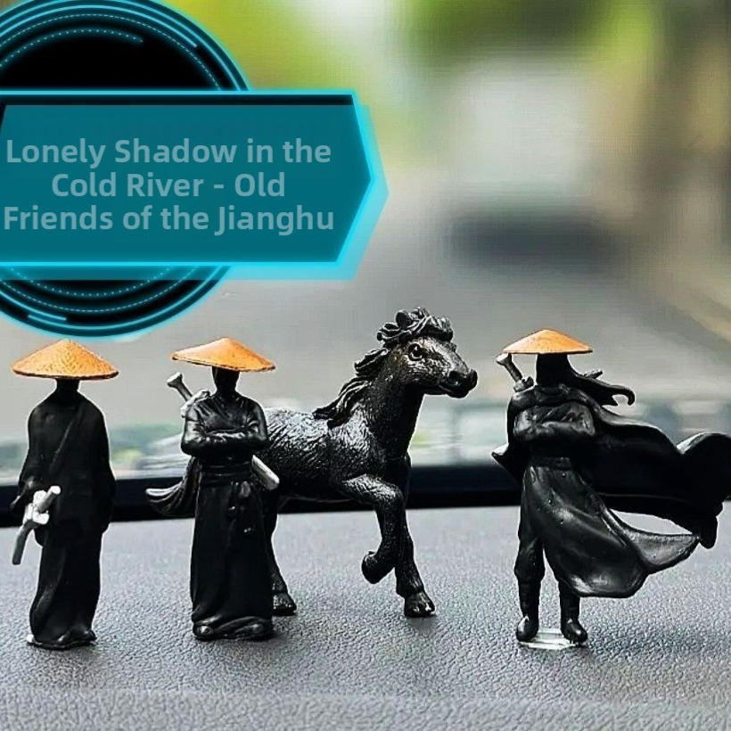 Chinese Warrior Figurine Car Decor