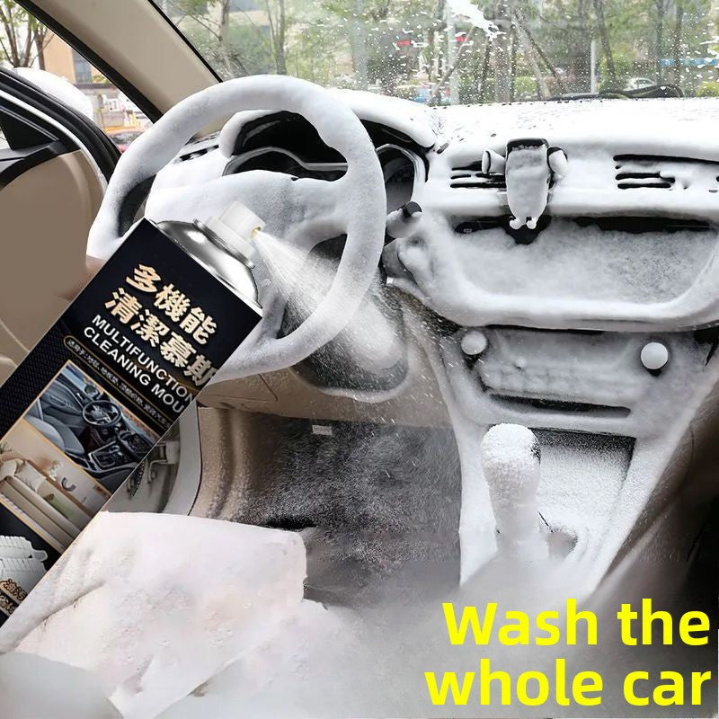 Car interior cleaning agent