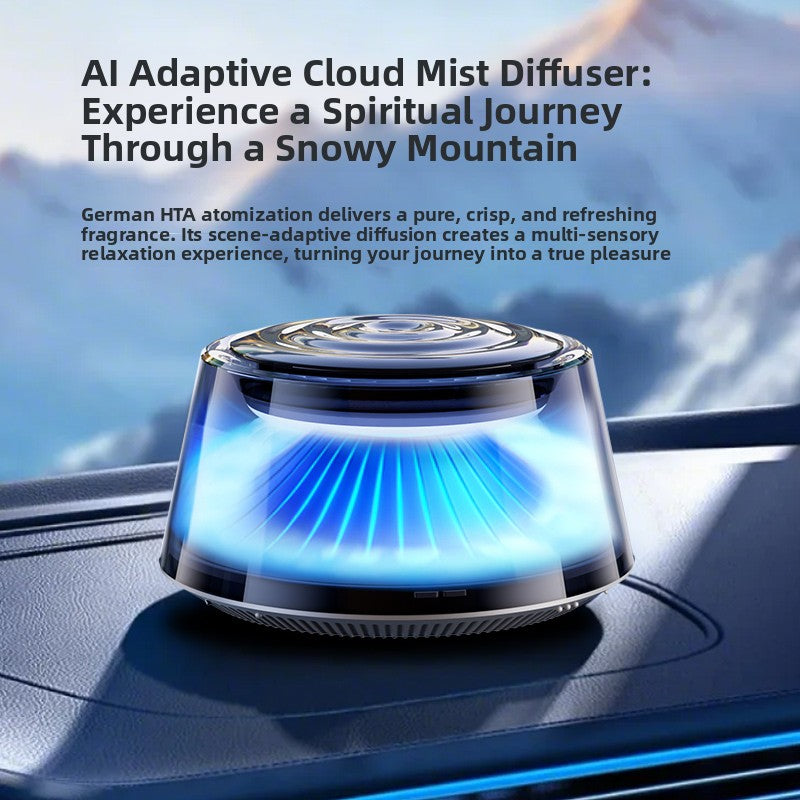 Automatic Car Fragrance Diffuser with LED Lighting