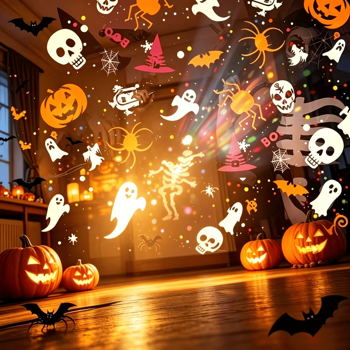 LED Holiday Projector Light with 16 Patterns