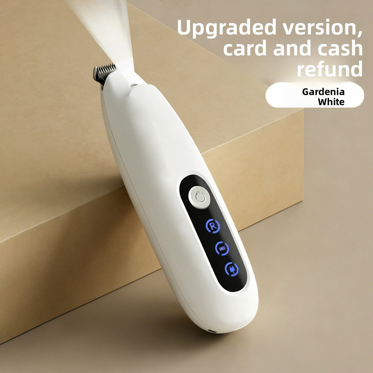 Rechargeable Pet Grooming Clipper with Light
