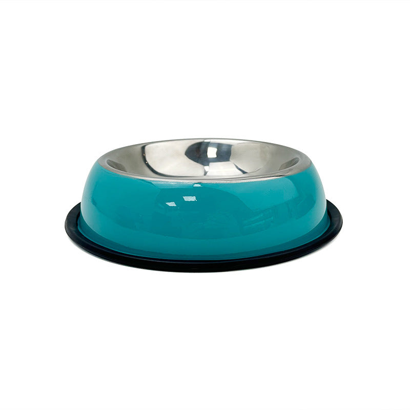 Stainless Steel Anti-Slip Pet Food Bowl