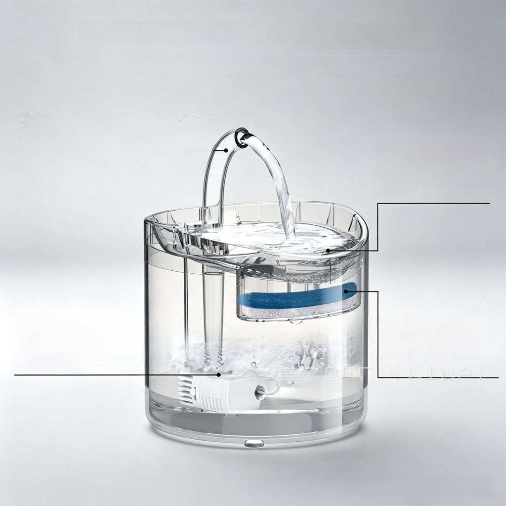 Automatic Circulation Pet Water Fountain