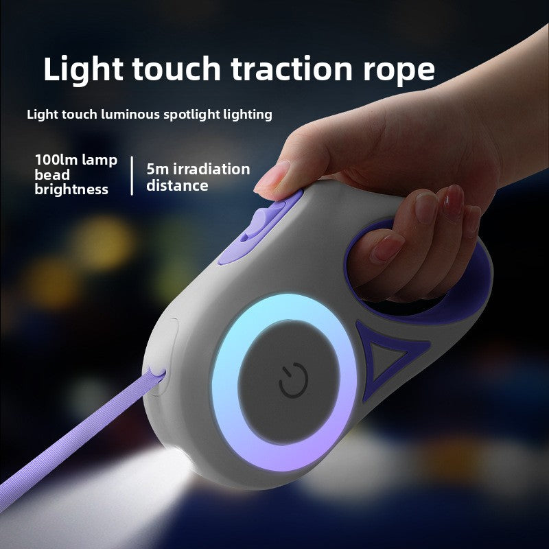 Retractable LED Dog Leash