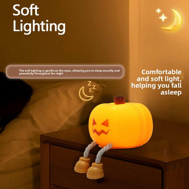Cartoon Silicone Pumpkin Night Light
