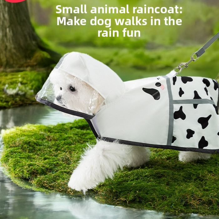 Dog Outdoor Waterproof Raincoat Poncho