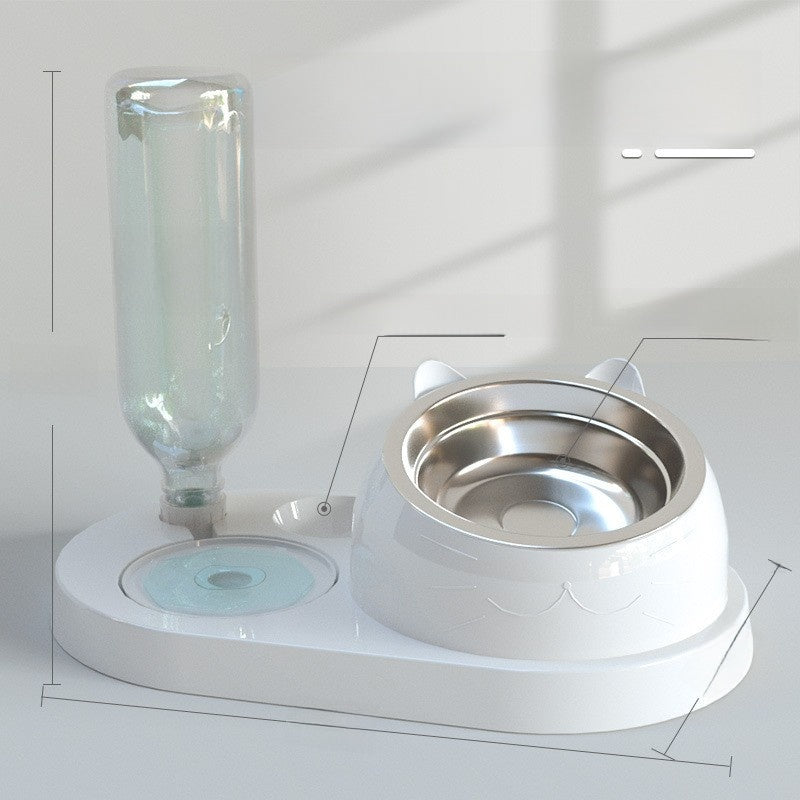 Automatic Pet Food and Water Bowl