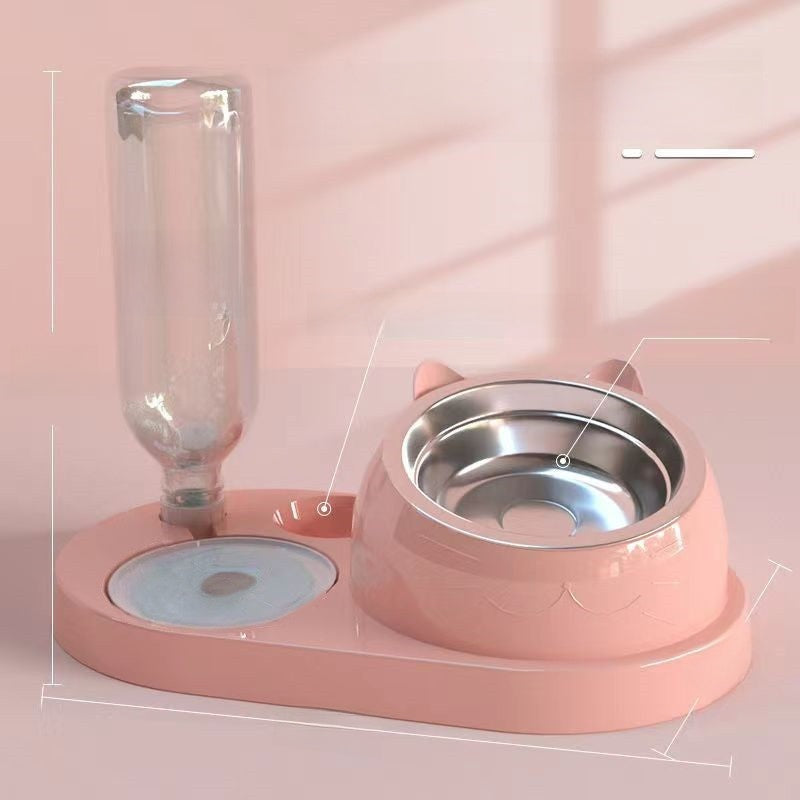 Automatic Pet Food and Water Bowl