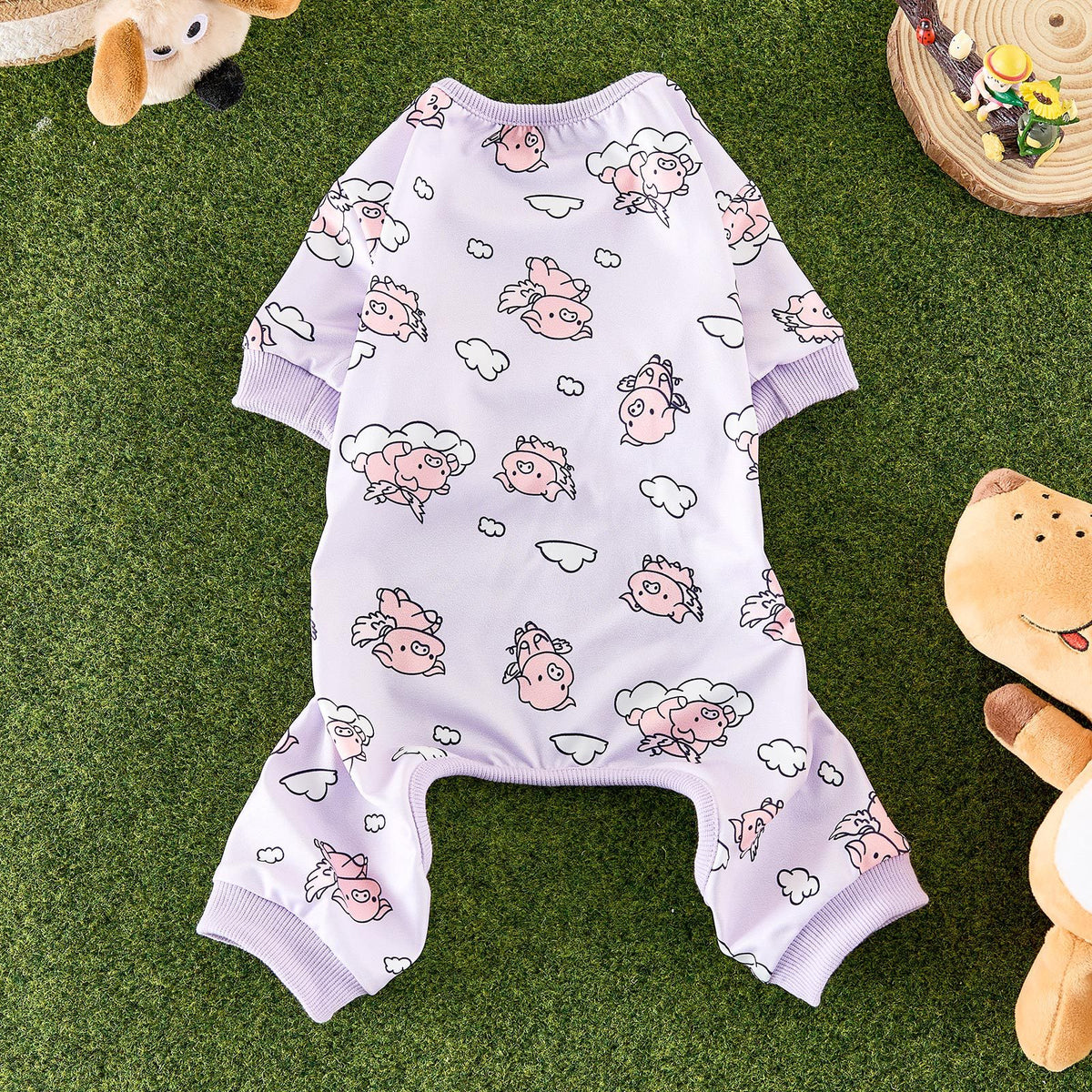 Breathable Pet Jumpsuit FourLegged Home Wear