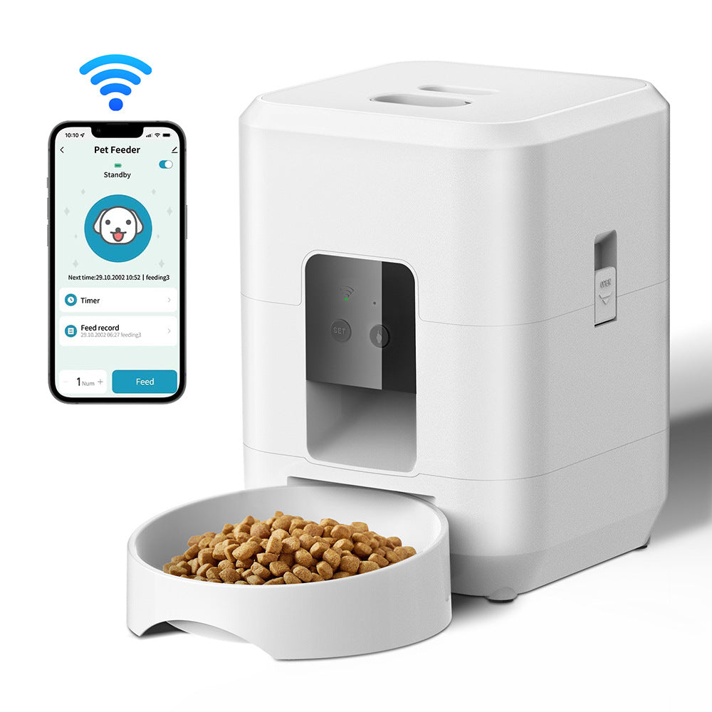 Automatic Pet Food Dispenser with WIFI Control