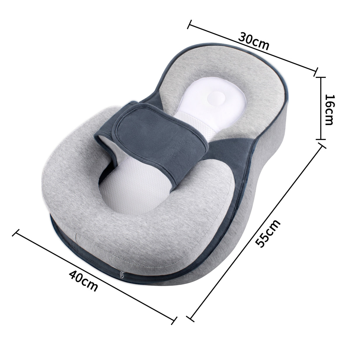 Modal Baby Anti-Spill Feeding Slope Pillow